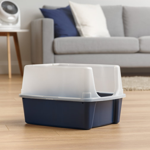 IRIS Plastic Standard Litter Box & Reviews Wayfair